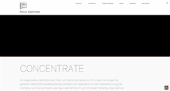 Desktop Screenshot of felixpartner.com